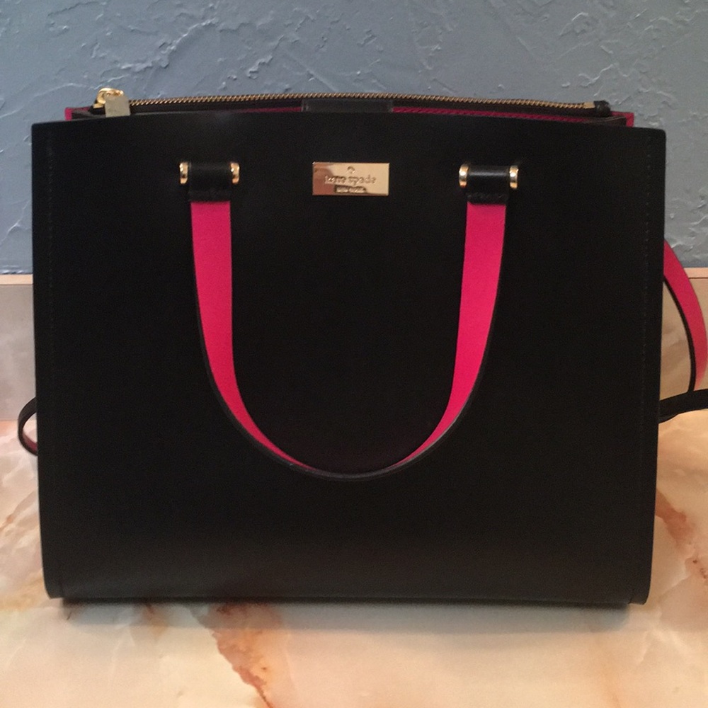 Kate Spade ♠️ Pink & Black